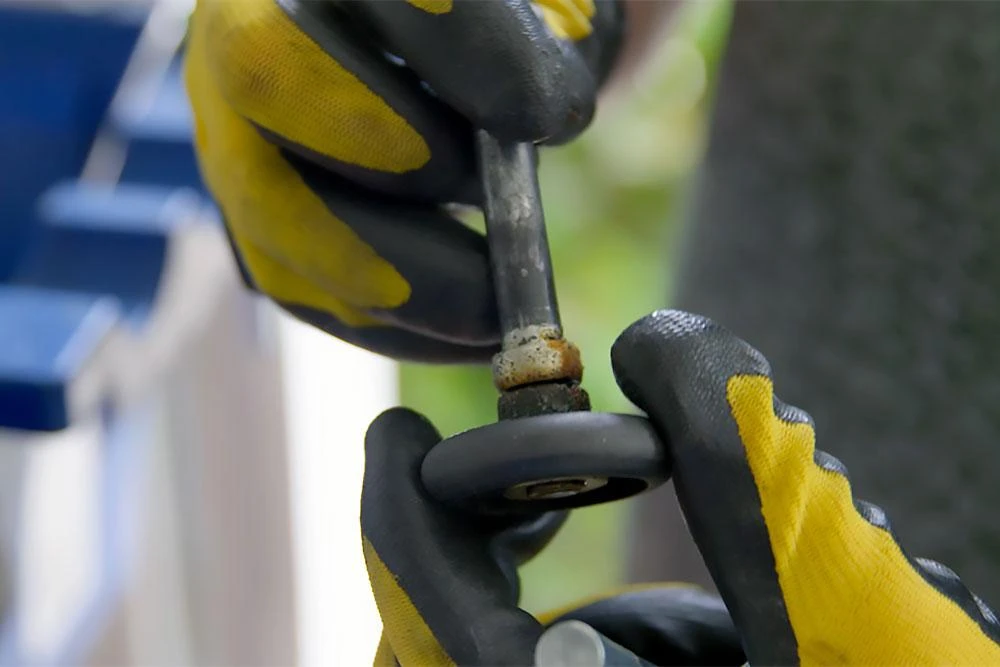 cold weather garage door care