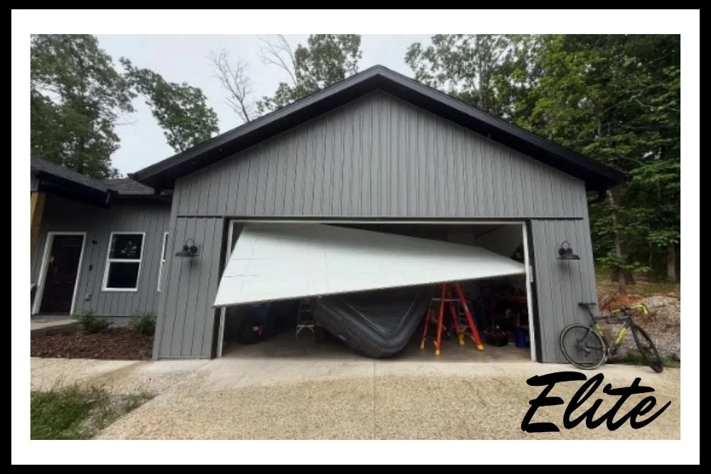 How to Handle a Garage Door Off Track Emergency (2) emergency garage door repair in NWA