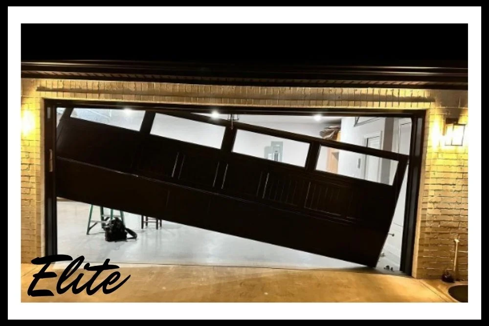 How to Handle a Garage Door Off Track Emergency (3) emergency garage door repair in NWA