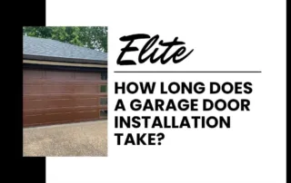 Garage Door Installation Timeline