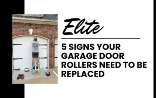 5 Signs Your Garage Door Rollers Need to Be Replaced