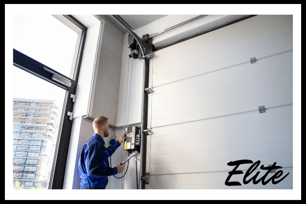 Garage Door Repair in Cave Springs-2.jpg Professional garage door repair service for a Cave Springs home