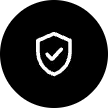 Price match guarantee shield icon Price match guarantee