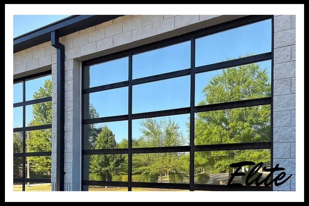 Commercial Garage Door Installation in Northwest Arkansas-4.jpg Completed full-view commercial overhead door installation in Northwest Arkansas